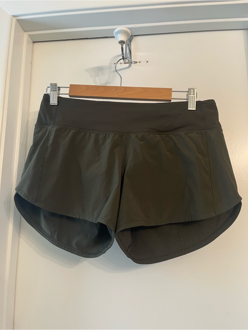 lululemon athletica Olive Green Athletic Shorts